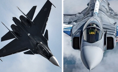 Su-30SM Nga liên tiếp đối đầu chiến đấu cơ châu Âu trên biển Baltic