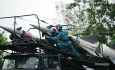 Trận địa tên lửa canh giữ bình yên vùng trời Đông Bắc