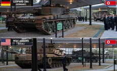 Triều Tiên công khai nghiên cứu xe tăng M1A1 Abrams của Mỹ và Leopard 2A4 của Đức