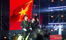 Khoảnh khắc gợi nhớ lễ diễu binh, diễu hành trong 'Âm vang Tổ quốc'