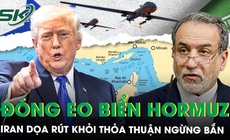Iran đóng eo biển Hormuz, dọa hủy lệnh ngừng bắn, Mỹ lập tức lên tiếng cảnh báo ‘nóng’