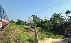 Kịp thời phát hiện cây đổ chắn đường sắt, tàu khách dừng khẩn cấp