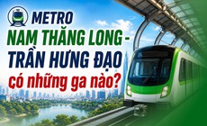 Metro Nam Thăng Long - Trần Hưng Đạo có những ga nào?