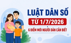 Luật Dân số: 6 điểm mới người dân cần biết
