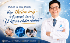 PGS.TS Lê Hữu Doanh: ‘Kéo thẩm mỹ về đúng quỹ đạo của Y khoa chân chính’