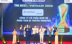 Eurofins GENTIS xuất sắc đạt 2 giải thưởng tiêu biểu tại The Best of Vietnam 2026