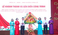 Hà Nội khánh thành trường THCS định hướng chất lượng cao