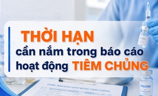 Thời hạn cần nắm trong báo cáo hoạt động tiêm chủng