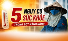 Những nguy cơ sức khỏe trong đợt nắng nóng