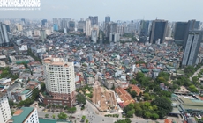 Hiện trạng khu vực GPMB phục vụ Vành đai 2,5 qua phường trung tâm Hà Nội