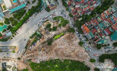 Tăng tốc thi công nút giao Phạm Tu - đường 70