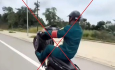 Từng bị tịch thu xe vì 'bốc đầu', thanh niên vẫn tái phạm với hàng loạt lỗi vi phạm giao thông