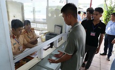 Đề xuất không đổi bằng lái cho người chưa nộp phạt vi phạm giao thông