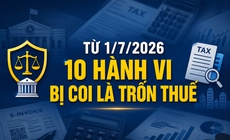 10 hành vi bị coi là trốn thuế từ 1/7