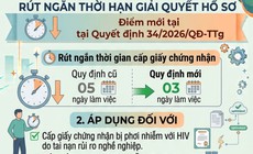 Đơn giản hóa hồ sơ cấp giấy chứng nhận phơi nhiễm, nhiễm HIV do tai nạn rủi ro nghề nghiệp