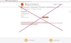 Cảnh báo chiêu trò giả trang web dịch vụ công quốc gia để lừa báo phạt nguội