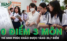 Bị chấm 0 điểm 3 môn, thí sinh phúc khảo được tăng 20,7 điểm: Từ trượt thành đỗ 
