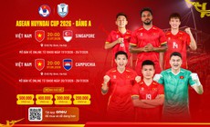 Lịch thi đấu của đội tuyển Việt Nam tại ASEAN Cup 2026 đầy đủ và mới nhất