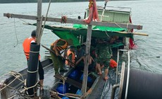 Quảng Ninh: Cứu kịp thời 3 ngư dân gặp nạn trên biển