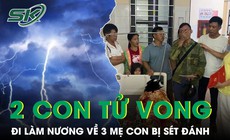 3 mẹ con đi làm nương về bị sét đánh, 2 con tử vong