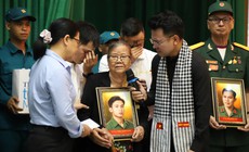 Xúc động giây phút 'trở về' của liệt sĩ qua di ảnh