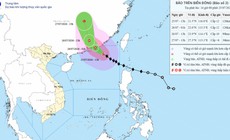 Khi nào bão Noul đổ bộ vào đất liền?