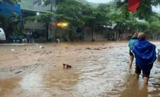 6 tỉnh thành là tâm điểm của mưa lớn, lũ trên các sông miền Bắc dâng cao