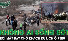 Rơi máy bay chở khách du lịch ở Peru, không ai sống sót