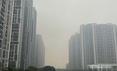 Sáng nay, Hà Nội mù mịt vì ô nhiễm không khí