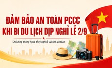 Đảm bảo an toàn PCCC khi đi du lịch dịp nghỉ lễ 2/9