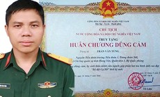 Chủ tịch nước truy tặng Huân chương Dũng cảm đối với Trung tá Trần Văn Tùng
