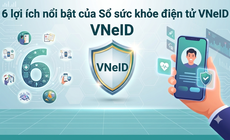 Infographic: 6 lợi ích nổi bật của Sổ sức khỏe điện tử VNeID người dân cần biết