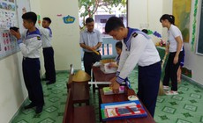 Giữa trùng khơi, Trường Sa rộn ràng trước giờ khai giảng
