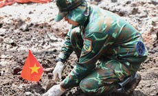 Bóc tách hơn 500m³ đất, tìm thấy thêm 10 bộ hài cốt liệt sĩ