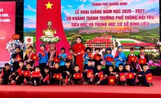 Rộn ràng ngày khai giảng của gần 372.000 học sinh Quảng Ninh