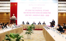 Đại hội đại biểu Đảng bộ Ch&#237;nh phủ lần thứ I nhiệm kỳ 2025–2030 diễn ra từ 12–13/10