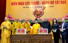 Ng&#224;y hội ‘Hiến m&#225;u cứu người - H&#224;nh Bồ T&#225;t đạo’, hướng về đồng b&#224;o miền Trung, T&#226;y Nguy&#234;n bị ảnh hưởng mưa lũ