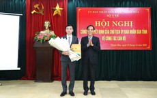 Bổ nhiệm Ph&#243; Gi&#225;m đốc Sở Y tế Thanh H&#243;a
