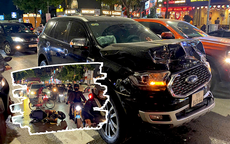 Hà Nội: Tai nạn giao thông liên hoàn, 2 người bị thương