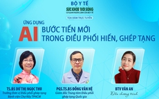 Truyền hình trực tuyến: Ứng dụng AI – Bước tiến mới trong điều phối hiến, ghép tạng