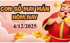 Con số may mắn h&#244;m nay 4/12 - số t&#224;i lộc 12 con gi&#225;p theo năm sinh