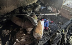 Cận cảnh hiện trường vụ ch&#225;y qu&#225;n b&#250;n ốc khiến 6 người thương vong