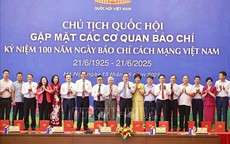 Chủ tịch Quốc hội: Báo chí đưa hơi thở cuộc sống, tâm nguyện của cử tri đến với nghị trường