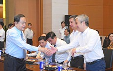 Chủ tịch Quốc hội Trần Thanh Mẫn gặp mặt c&#225;c cơ quan b&#225;o ch&#237;