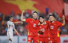 Đội tuyển nữ Việt Nam thắng thuyết phục 6-0 trước nữ UAE