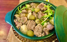 Vịt om sấu, món ăn thanh mát, bổ dưỡng cho ngày nghỉ lễ