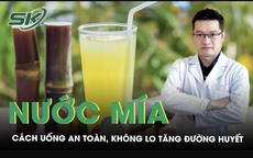Cách uống nước mía an toàn, không lo tăng đường huyết