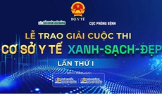 Cuộc thi 'Cơ sở y tế Xanh - Sạch - Đẹp': Hướng tới một hệ thống y tế bền vững và thân thiện hơn