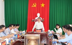 L&#227;nh đạo Bộ Y tế kiểm tra việc sắp xếp tổ chức cơ sở y tế khi thực hiện ch&#237;nh quyền địa phương 2 cấp
