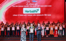 Herbalife Việt Nam được xếp hạng Top 500 Doanh nghiệp lớn nhất Việt Nam